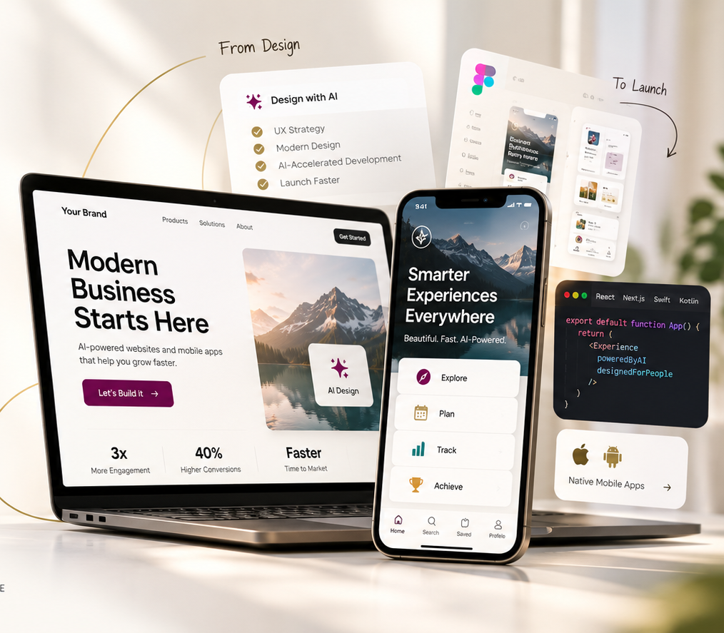 Native Mobile UX portfolio example